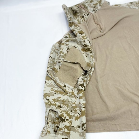 Mens Military Camo Bodysuit Shirt Official Serviceman On Duty Long Sleeve Top - Picture 3 of 13